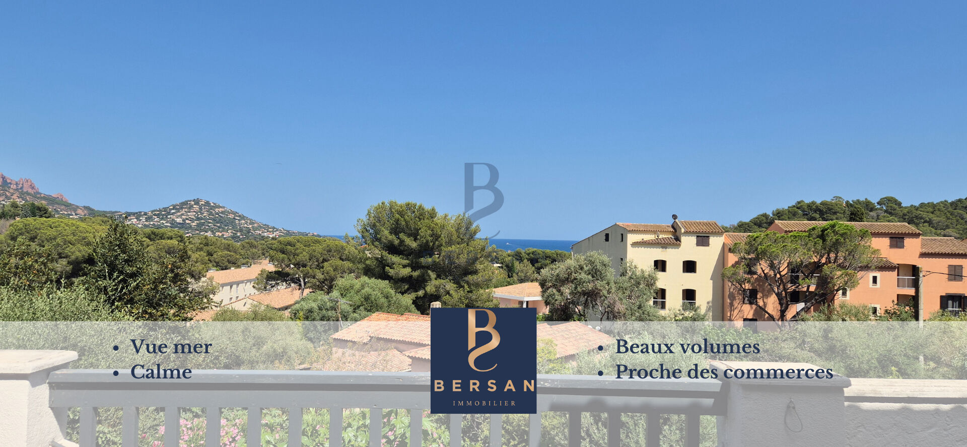 VILLA VUE MER PROCHE  MER ET COMMERCES